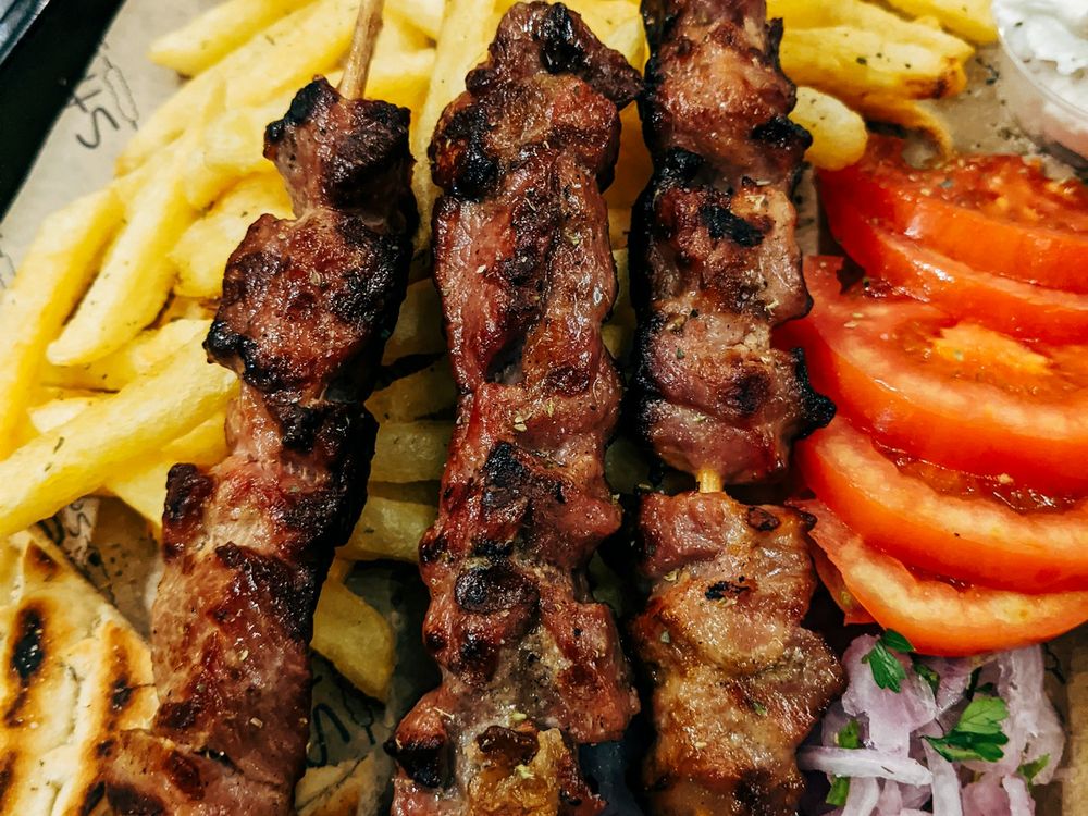 Espetinhos de carne